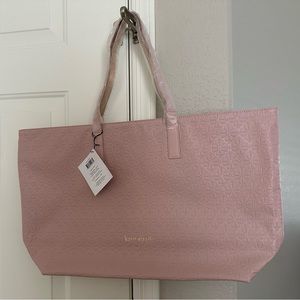 NWT KATE ♠️ SPADE FRAGRANCES PINK TOTE PURSE BAG FLORAL